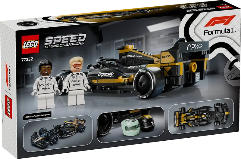Voiture de course de l'équipe APXGP de F1 The Movie (77252)